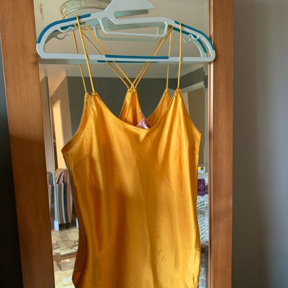 VS cami short set satin NWOT